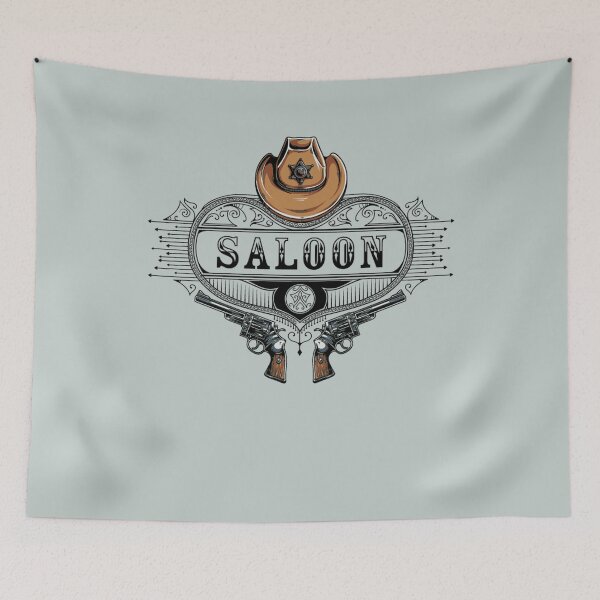 Item preview, Saloon - cool cowboy lover Gift designed and sold by Teenation9.