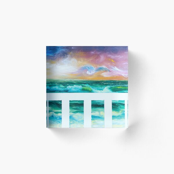 View From The Porch Acrylic Block