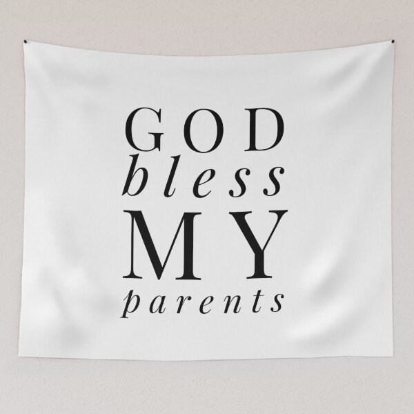 Item preview, GOD BLESS MY PARENTS - National Parents Day Wish designed and sold by junaid ali.