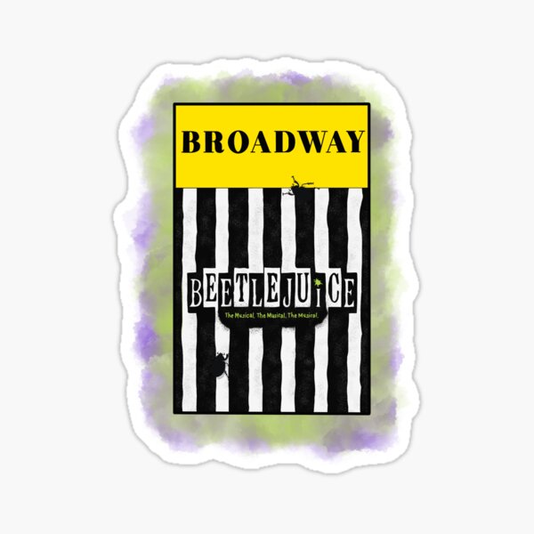 beetlejuice broadway show merchandise