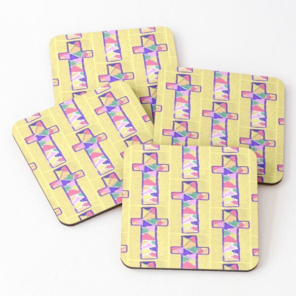 Item preview, Bright Colorful Cross designed and sold by craftsbydaphy.