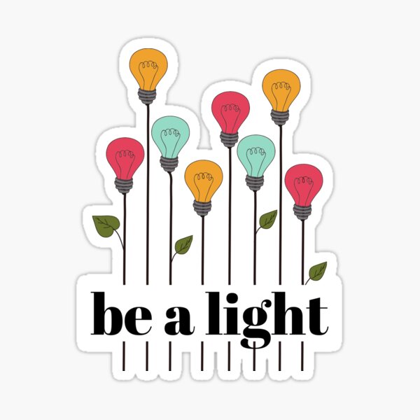Item preview, Be a Light designed and sold by SDbyEQM.