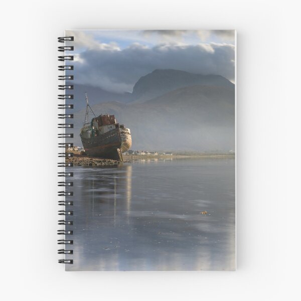 Item preview, Abandoned boat and Ben Nevis (Loch Linnhe) designed and sold by bitm2007.