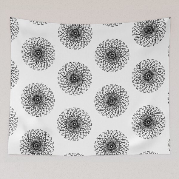 Item preview, 3d Mandala Black designed and sold by basitcv.