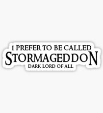 Stormageddon Sticker