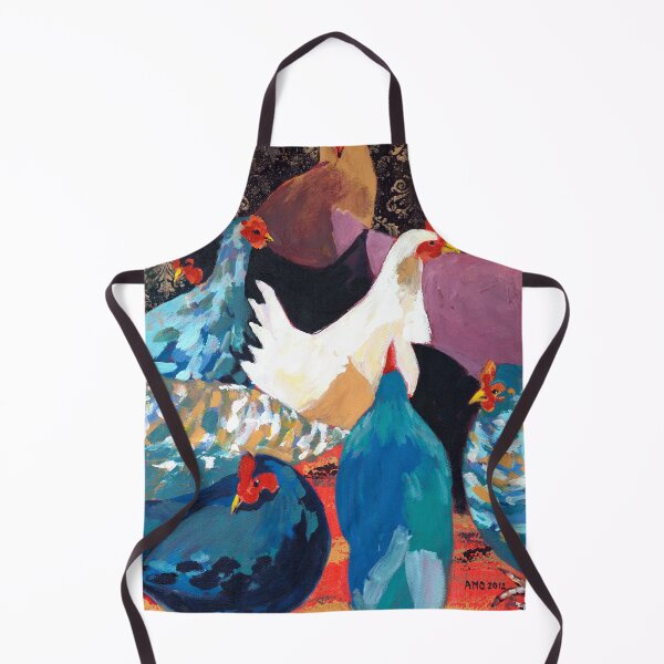 Item preview, Barnyard Chickens designed and sold by AMOpainting.
