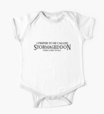 Stormageddon Short Sleeve Baby One-Piece