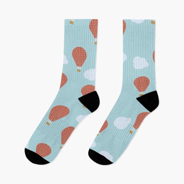 Item preview, Hot air balloons on a cloudy day designed and sold by AthenaPlays.