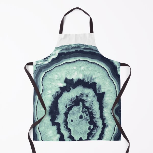 Item preview, Navy Blue Mint Agate #1 #gem #decor #art designed and sold by Anita's & Bella's Art.