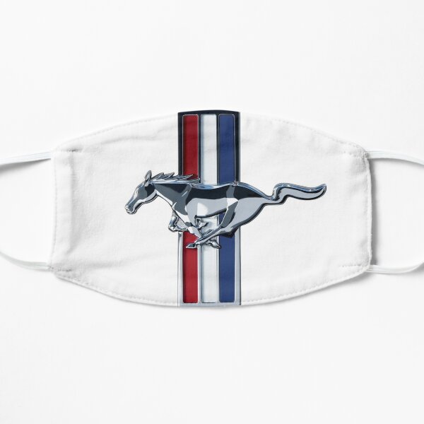 BEST SELLER Mustang Logo Flat Mask