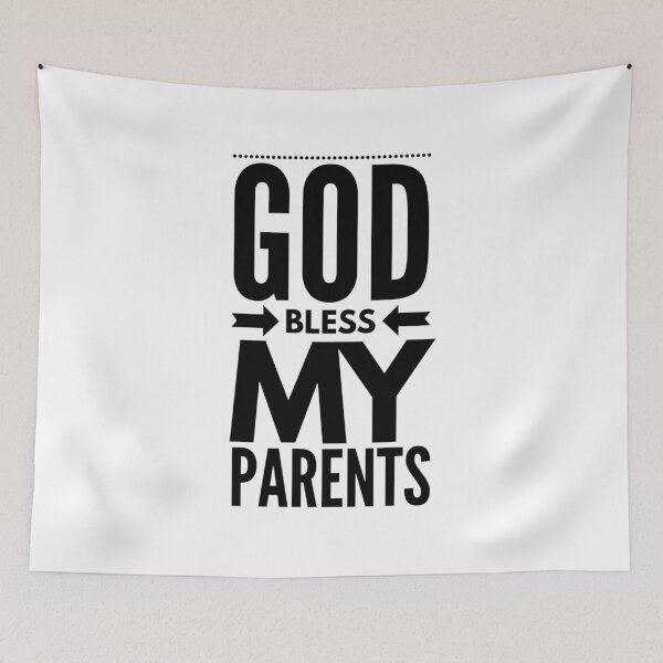 Item preview, GOD BLESS MY PARENTS - National Parents Day Wish designed and sold by junaid ali.