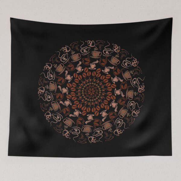 Item preview, Coffee mandala brown designed and sold by joshuayule.