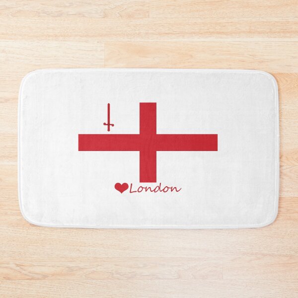Item preview, I love London - Flag of the City of London designed and sold by ganje.
