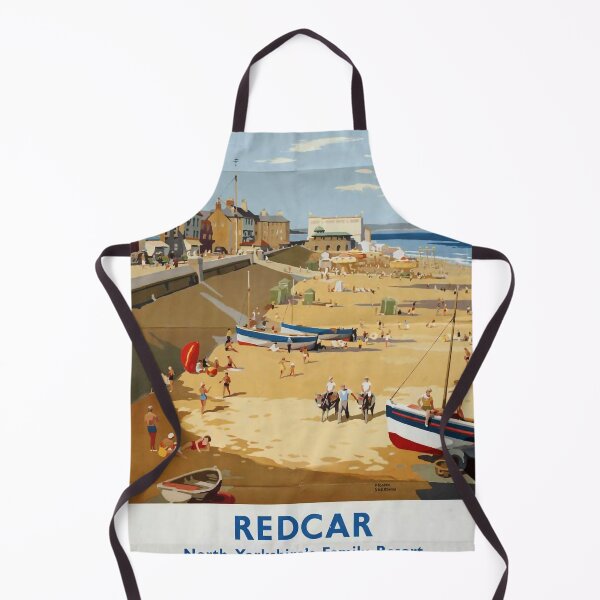 Item preview, Railway Poster Redcar designed and sold by stickart-marek.