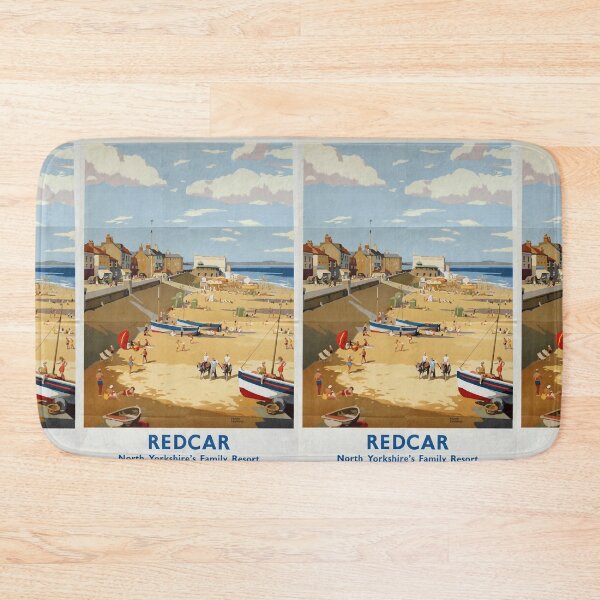 Item preview, Railway Poster Redcar designed and sold by stickart-marek.