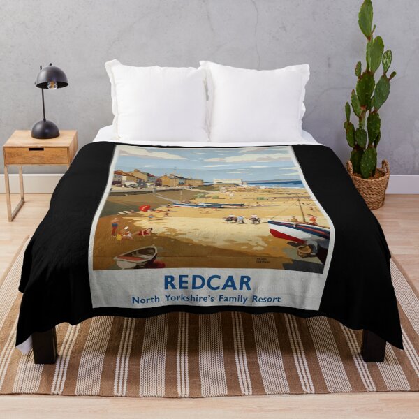 Item preview, Railway Poster Redcar designed and sold by stickart-marek.