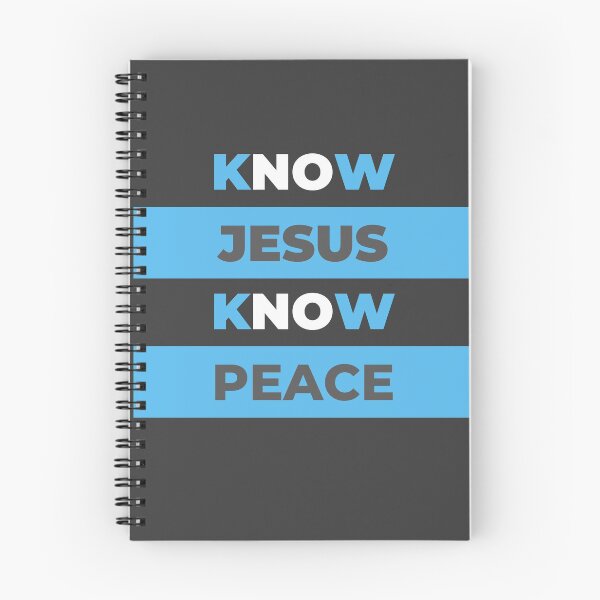 Item preview, Know Jesus, Know Peace designed and sold by ashdenent.