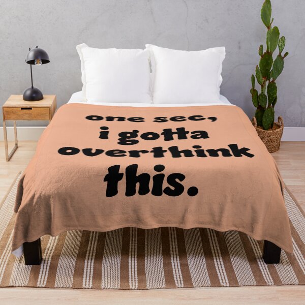 Item preview, Overthinking is a personality trait designed and sold by sbolubasz17.
