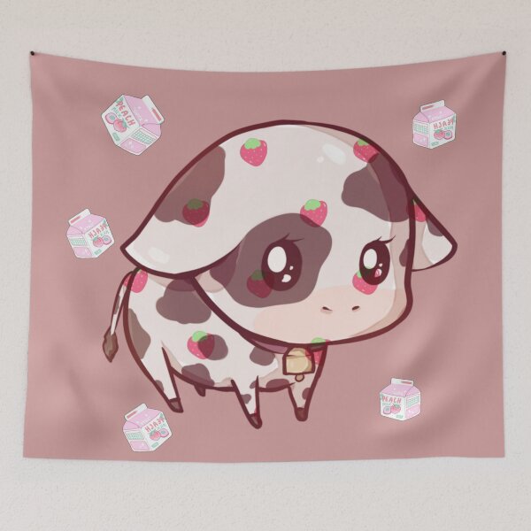 Item preview,  Strawberry cow milk designed and sold by LU NA.