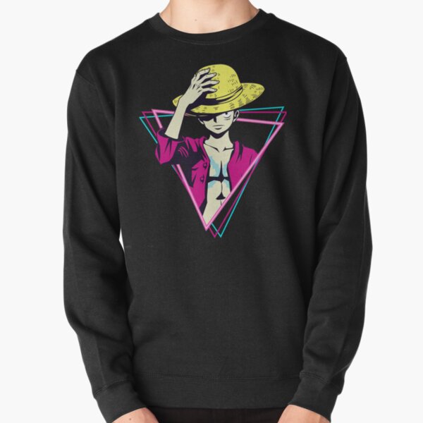 Monkey D Luffy Retro design Pullover Sweatshirt