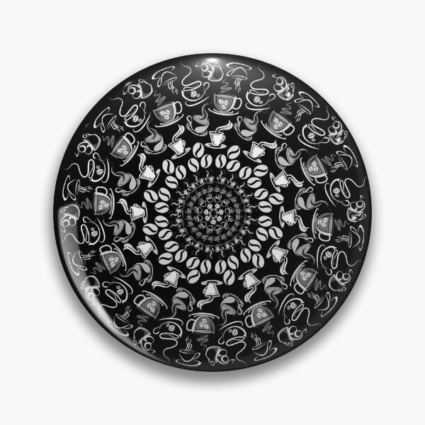 Item preview, Coffee mandala white designed and sold by joshuayule.