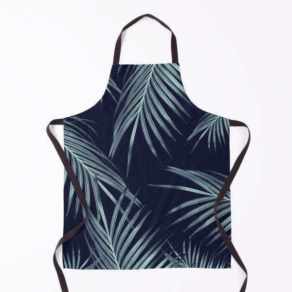 Item preview, Navy Blue Palm Leaves Dream #1 #tropical #decor #art designed and sold by Anita's & Bella's Art.