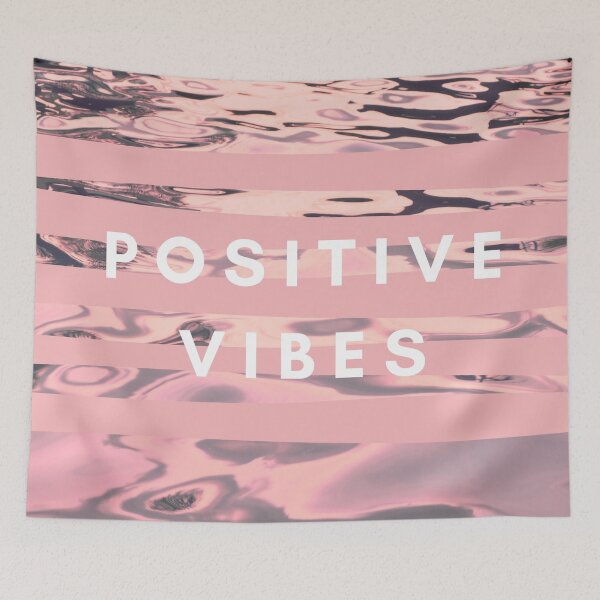 Item preview, Cita de Pink Water Beach Positive Vibes designed and sold by cloudedsunset.