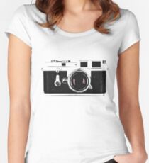 Vintage Camera Women's Fitted Scoop T-Shirt
