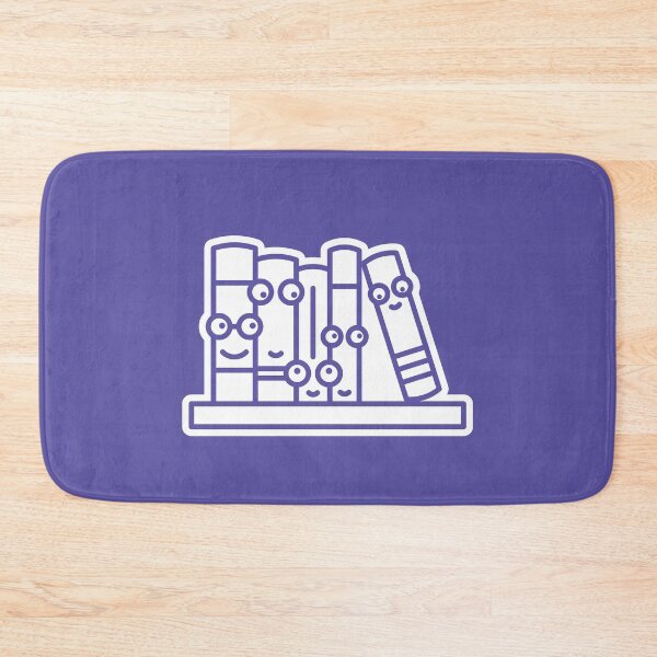Item preview, Books On Shelf Faces | Character designed and sold by npdstudio.