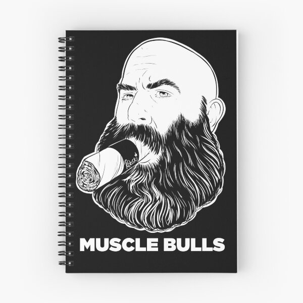 Item preview, Muscle Bull - B&W designed and sold by RobskiArt.