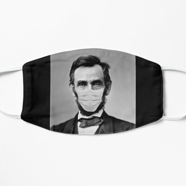 Abraham Lincoln Masked Flat Mask