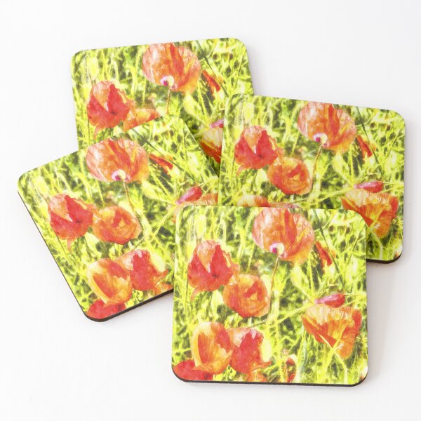 Item preview, Poppy Watercolour Art designed and sold by Londonimages.