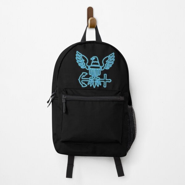 Neon US Navy Emblem Backpack
