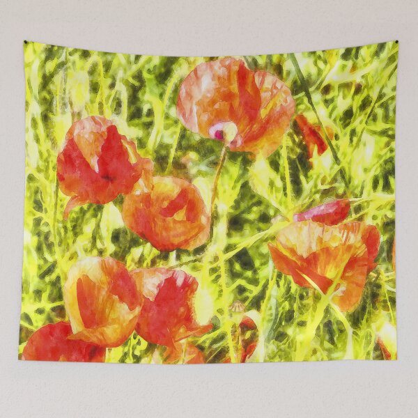 Item preview, Poppy Watercolour Art designed and sold by Londonimages.