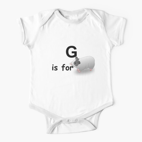 G is for ...V4 Short Sleeve Baby One-Piece