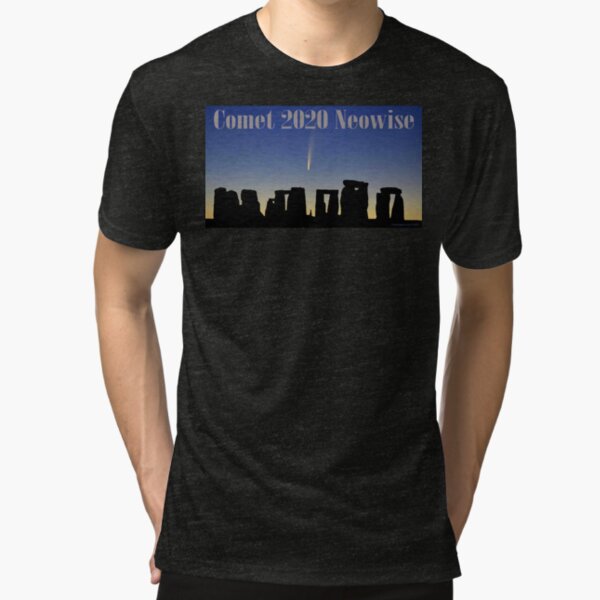 Comet Neowise Tri-blend T-Shirt