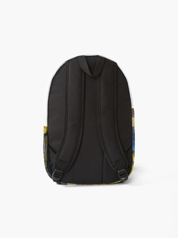 Alternate view of Van Gogh Collage Backpack