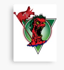 Zombie King Canvas Print
