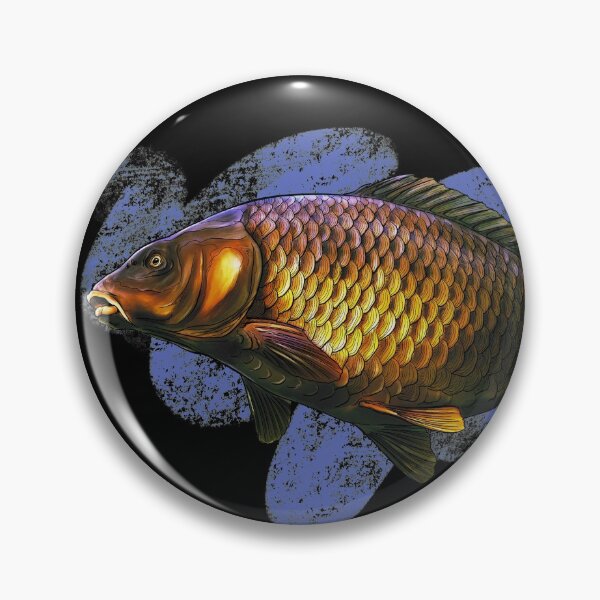 Item preview, Common carp shadow color designed and sold by InkFish Art.