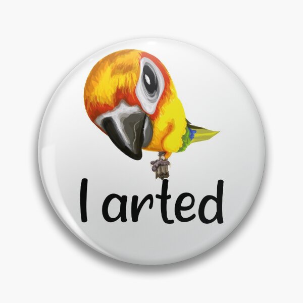 Item preview, I Arted Funny Parrot Art Graphic Colorful Artist Gift designed and sold by Designworking.