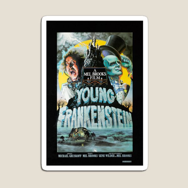 new! 1970s Young Frankenstein movie poster replica fridge magnet 