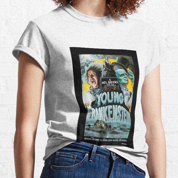 Young Frankenstein 1974 Movie Poster Print. Classic T-Shirt
