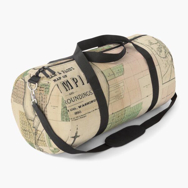 Item preview, Vintage Map of Olympia WA (1890) designed and sold by BravuraMedia.