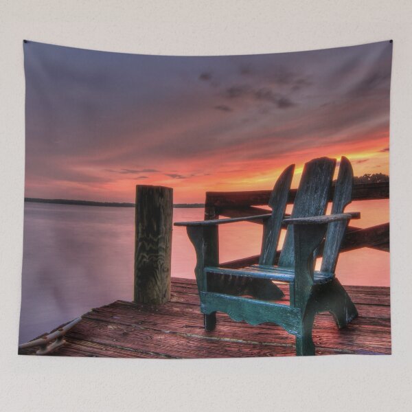 Item preview, Sunset in the Fishing Chair designed and sold by Steven Kight.