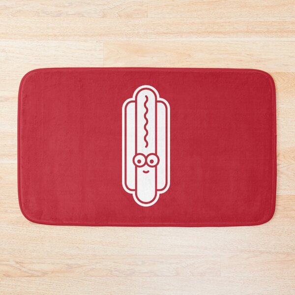 Item preview, Hot Dog Face on Red | Character designed and sold by npdstudio.