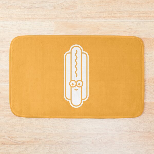 Item preview, Hot Dog Face on Yellow | Character designed and sold by npdstudio.