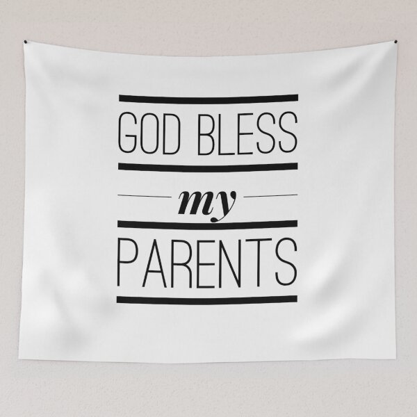 Item preview, GOD BLESS MY PARENTS - National Parents Day Wish designed and sold by junaid ali.