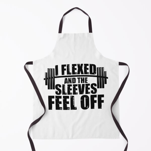 Item preview, I flexed and the Sleeves Feel Off designed and sold by VectorDesigner.