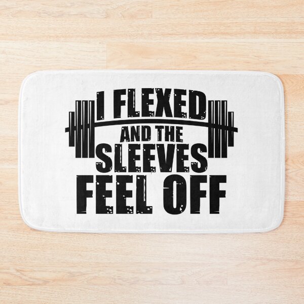 Item preview, I flexed and the Sleeves Feel Off designed and sold by VectorDesigner.