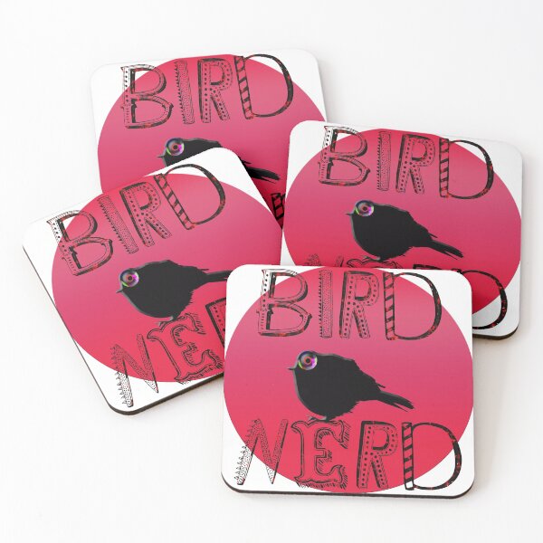 Item preview, Bird Nerd, Pink designed and sold by Heidi Baldwin.